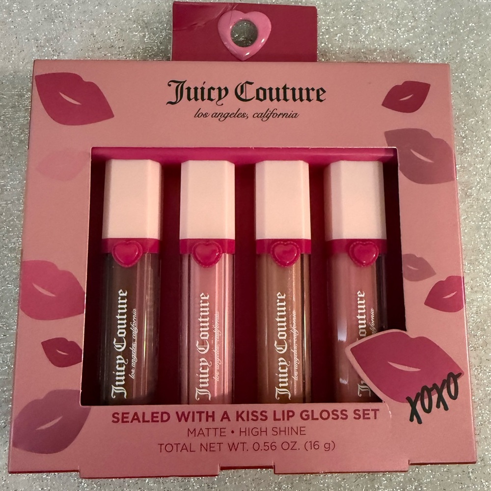Juicy Couture Sealed With A Kiss Lip Gloss Set